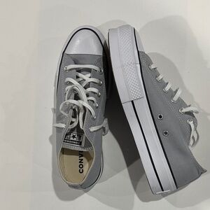 Converse Gray and White Women's Sneakers